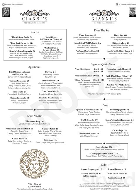 versace mansion miami rental|versace mansion menu.